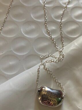 Tiny Tiffany Bean Elsa Peretti necklace